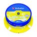 Verbatim DVD+RW Spindle 4x 4.7GB (Pack of 25) 43489