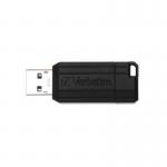 Verbatim 16GB Black Pinstripe USB Drive 49063 VM90630