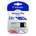 Verbatim Secure Pro USB 3.0 Flash Drive 32GB Silver/Black 98665