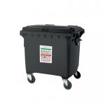 Avena 1100L Lockable Wheeled BinHopper Stores up to 30 Sacks VNA1100BIN
