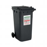 Avena 240L Lockable Wheeled BinHopper Stores up to 6 Sacks VNA24LBIN