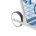 GoSecure Major Mail Trolley Removable Baskets Silver MT2SIL VP32049