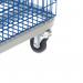 GoSecure Major Mail Trolley Removable Baskets Silver MT2SIL VP32049