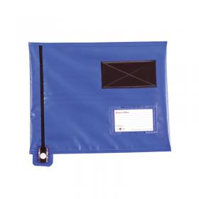 GoSecure Flat Mailing Pouch 286x336mm Blue VP99111 VP99111