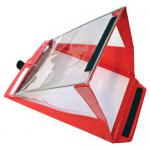 Red A4 Portrait WeatherWriter PRO Waterproof Clipboard Clips Top and Bottom