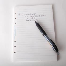D-Ring Waterproof Paper Ruled (50 Sheets)