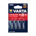 Varta Longlife Max Power AAA Battery (4 Pack) 04703101404 VR10473