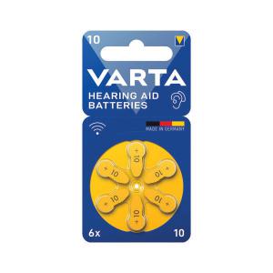 Photos - Battery Varta Hearing Aid  10 Pack of 6 24610101416 VR39357 