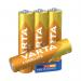 Varta Longlife AAA Battery (Pack of 4) 04103101414 VR52507