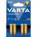 Varta Longlife AAA Battery (Pack of 4) 04103101414 VR52507
