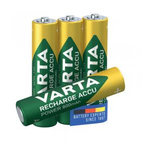 Varta Nimh Rechargeable AAA Batteries 800 mAh (Pack of 4) 56703101404 VR55061