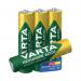 Varta Nimh Rechargeable AAA Batteries 800 mAh (Pack of 4) 56703101404 VR55061
