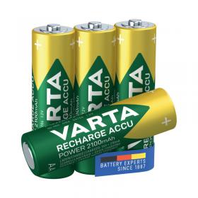 Varta Nimh Rechargeable AA Batteries 2100 mAh (Pack of 4) 56706101404 VR55069
