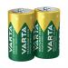 Varta C Rechargeable Accu Battery NiMH 3000 mAh (Pack of 2) 56714101402 VR55073
