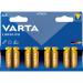 Varta Longlife AA Battery (Pack of 8) 04106101418 VR55432
