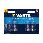 Varta Longlife Power C Battery (4 Pack) 04914121414 VR55935