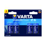 Varta Longlife Power C Battery (Pack of 4) 04914121414 VR55935