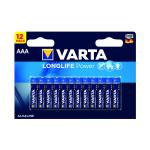 Varta AAA High Energy Battery Alkaline (Pack of 12) 4903121482 VR59303