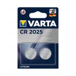 Varta CR2025 Lithium Coin Cell Battery (2 Pack) 06025101402 VR74642