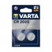 Varta CR2025 Lithium Coin Cell Battery (2 Pack) 06025101402 VR74642