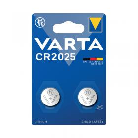 Varta CR2025 Lithium Coin Cell Battery (Pack of 2) 06025101402 VR74642