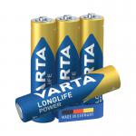 Varta Longlife Power AAA Battery (Pack of 4) 4903121414 VR74766