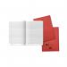 Morrells Handwriting Exercise Book Wide Line A4 Red Pack of 50 MHWLR-8 VS53304