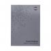 The picture shows a stationery item called Rhino Stationery Accounts & Analysis RHINO A4 Bookkeeping Book. The book is A4 size and contains 32 pages or 16 leafs. It features an analysis ruling and is labeled as BKA-2. The cover is plain and sturdy, with the words Rhino Stationery printed in bold letters at the top. The book is opened up to reveal neat columns and tables, with spaces for accounts and financial data. The pages are lined, and there are ruling lines for precise record-keeping. The book appears to be of high quality and is suitable for organizing and tracking financial information.