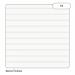 RHINO Office 8 x 6 Memo Pad 160 Pages / 80 Leaf 8mm Lined ES5F-0
