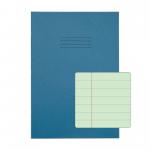 RHINO Special Ex Book A4 48 page, Light Blue with Tinted Green Paper, F12M EX681111G-8