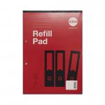 RHINO A4 Refill Pad Headbound 160 Pages / 80 Leaf 8mm Lined with Margin HAFM-8