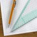 Leaf Graph A4 Isometric Graph Paper 10mm 1cm Triangles (30 leaf pack) Lines LG0902-604-8