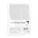 Leaf Graph A5 Graph Paper 1mm 0.1cm Squared Engineering (30 leaf pack) LG0902-6533-8