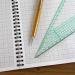 Leaf Graph A4 Graph Paper 1mm 0.1cm Squared Engineering Wirebound Book (50 pages) LG0903-008-6