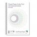 Leaf Graph A4 Graph Paper 10mm 1cm Squared Wirebound Book (50 pages) LG0903-015-2