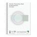 Leaf Graph A4 Guitar Tab Music 10x Six String Tab Staves Wirebound Book (50 pages) LG0903-0314-2