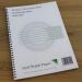 Leaf Graph A4 Guitar Tab Music 10x Six String Tab Staves Wirebound Book (50 pages) LG0903-0314-2