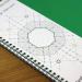 Leaf Graph A3 Isometric Dotted Grid Graph Paper 10mm 1cm Wirebound Book (60 pages) LG0903-100-2