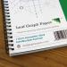 Leaf Graph A3 Isometric Grid Graph Paper 10mm 1cm Wirebound Book (60 pages) LG0903-102-6