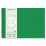 Leaf Graph A3 Graph Paper 2mm 0.2cm Squared Engineering Wirebound Book (60 pages) LG0903-108-8