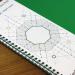 Leaf Graph A3 Graph Paper 5mm 0.5cm Squared Cartesian Wirebound Book (60 pages) LG0903-110-4