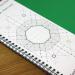 Leaf Graph A3 Graph Paper 10mm 1.0cm Squared Cartesian Wirebound Book (60 pages) LG0903-114-2