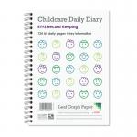 Leaf Graph A5 Childcare Daily Diary Wirebound Book EYFS (124 pages) LG0905-020-8