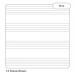 RHINO A4+ Twin wire Music Pad 48 page, 12 Music Staves REMM4S-0