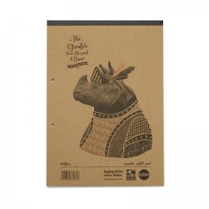 RHINO Recycled A4 Refill Pad 160 Pages 80 Leaf 8mm Lined with Margin