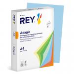 REY Adagio Blue Paper A4 80gsm 500 Sheets RYADA080X528-6