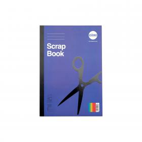 RHINO Education 13 x 9 Scrapbook Paper Pad 80 Pages / 40 Leaf Multi-Coloured Sugar Paper SB2-8
