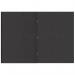 RHINO Education 13 x 9 Scrapbook 24 Pages 12 Leaf Black Sugar Paper SB3-0