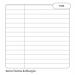 RHINO A4 Refill Pad Sidebound 320 Pages / 160 Leaf 6mm Lined with Margin SDNM-2