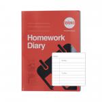 RHINO Education 8 x 6 Homework Diary 84 Pages / 42 Leaf 5-Day Week SDWD2-2